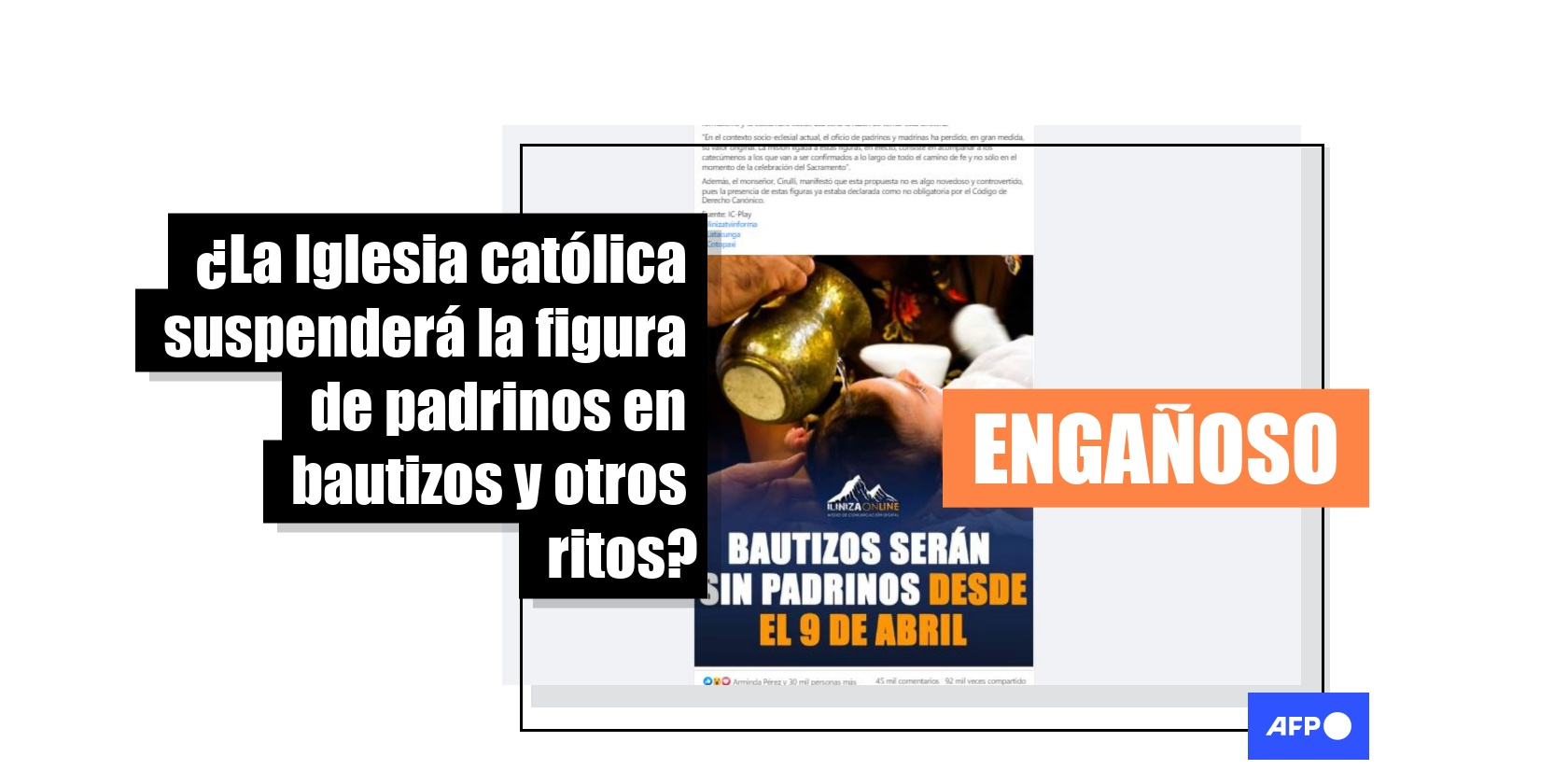La iglesia católica eliminará a los padrinos de bautizo? No en México, sólo  en el sur de Italia